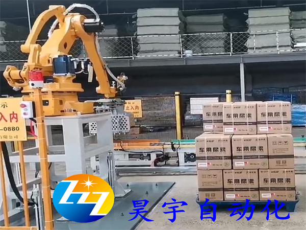 码垛机器人纸箱产品的码垛搬运